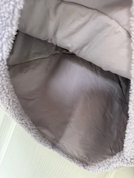 Lululemon Scuba Oversized Half Zip Fleece Pullover Lavender Purple - Picture 6 of 10